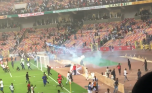 Fans On Rampage As Nigeria Fail To Qualify For The World Cup