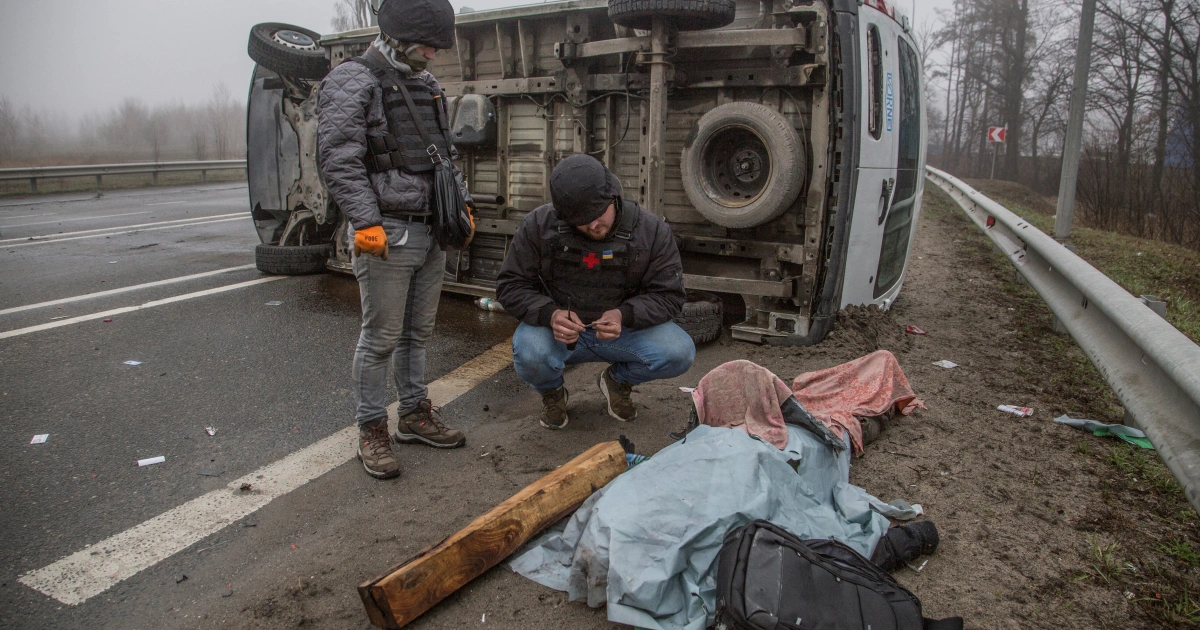 You are currently viewing Global Outrage Over Russia’s Massacre of People Near Kyiv in Ukraine