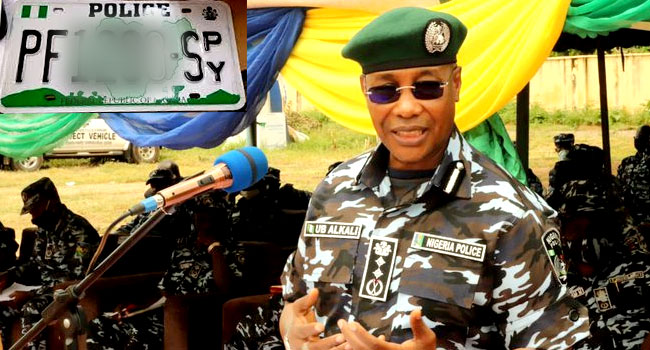 You are currently viewing IGP Bans Use of Police Spy Number Plates