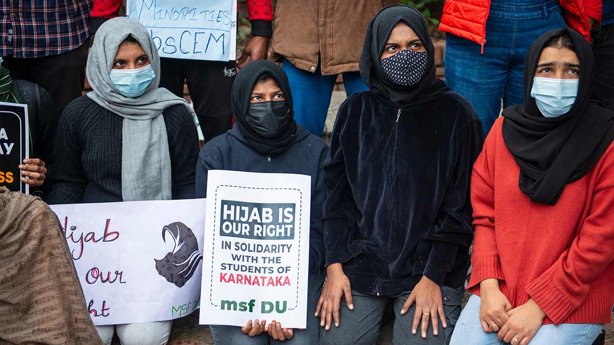 India Apex Court Justices Divided On Hijab Ban In Classrooms