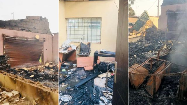 Arsons Attack Another INEC Office In Ebonyi, Destroy Ballot Boxes, Others