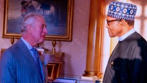 Read more about the article Buhari Meets British Monarch, Says He Has No House Outside Nigeria