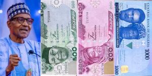 Read more about the article Buhari Unveils Redesigned N200, N500 And N1,000 Notes
