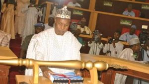 Read more about the article Masari Weeps While Presenting Katsina’s 2023 Budget