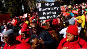 South Africa Workers On Nationwide Strike Over Rising Costs Of Living