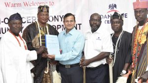 Dangote Cement Signs CDA Pact With Ibeshe Community
