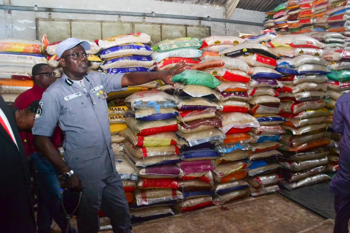 Ogun Customs Intercepts Smuggled Rice In 73 Trucks