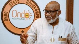 Akeredolu Douses Anxiety Over His Health Condition