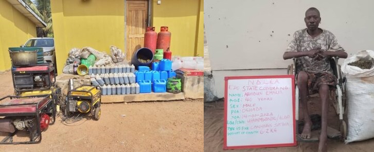 Read more about the article NDLEA Raids Illicit Drug Production Laboratory in Sagamu