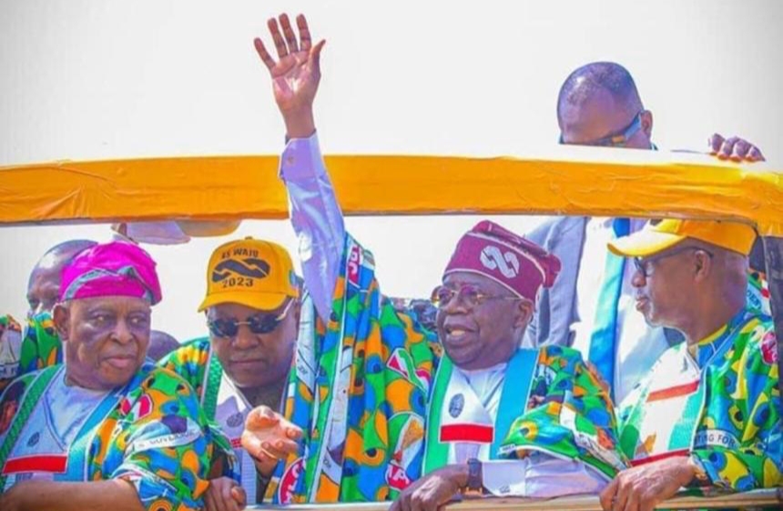 Read more about the article Tinubu In Ogun Says There Is A Plot To Scuttle 2023 Polls, Predicts Its Failure