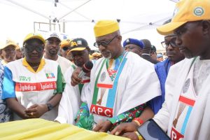 2023: Abiodun Takes Second Term Campaign to Odeda LG, Commissions 5.6Km Somorin-Kemta Road