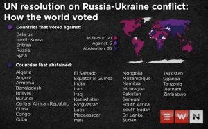 15 African Countries Abstain In UN Vote Against Russia