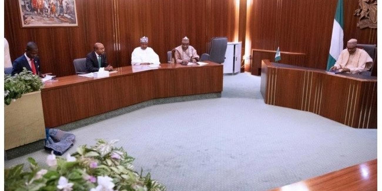 Buhari Meets Governors, Emefiele, Efcc And Irabor Over Naira Note Crisis