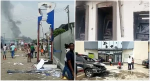 Four Killed, Banks Set Ablaze As Naira Swap Protests Spreads