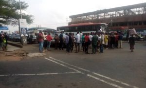 Protests Resume In Ibadan Against Petrol And Naira Notes Scarcity