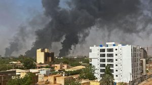 Explosions, Gunfire Continue, As Fighting Enters Third Day In Sudan