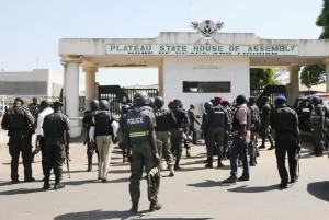 Police Seal Up Plateau State Assembly Over Tussle For Speaker-ship