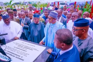 Buhari Unveils Dangote Refinery, Products In Market Before End Of July