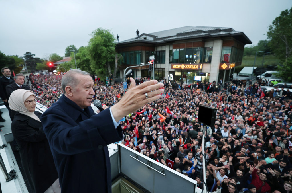 Erdogan Claims Victory In  Turkish Presidential Election