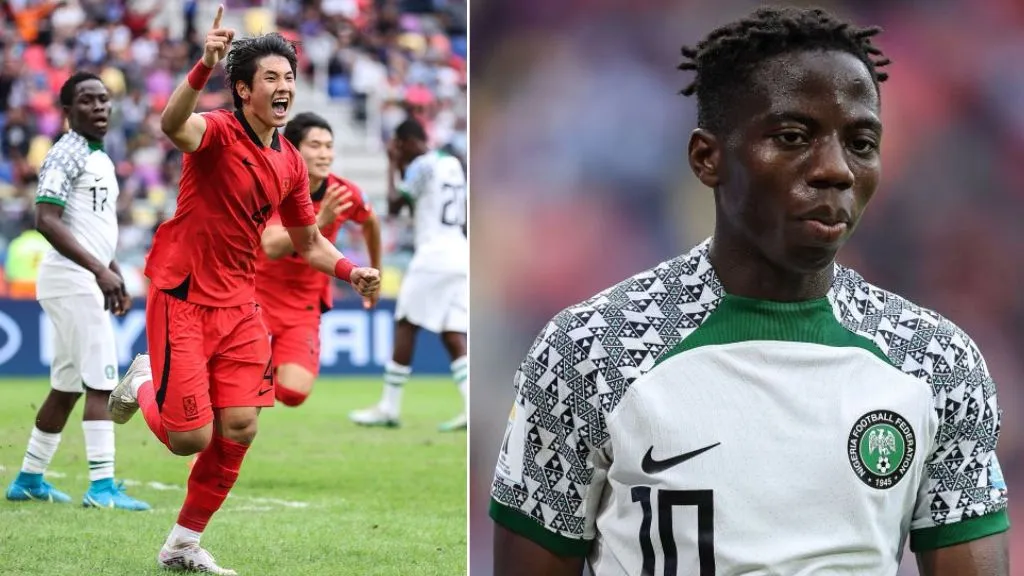 Flying Eagles Crashes Out Of 2023 FIFA Under 20 World Cup After Losing 1-0 To South Korea