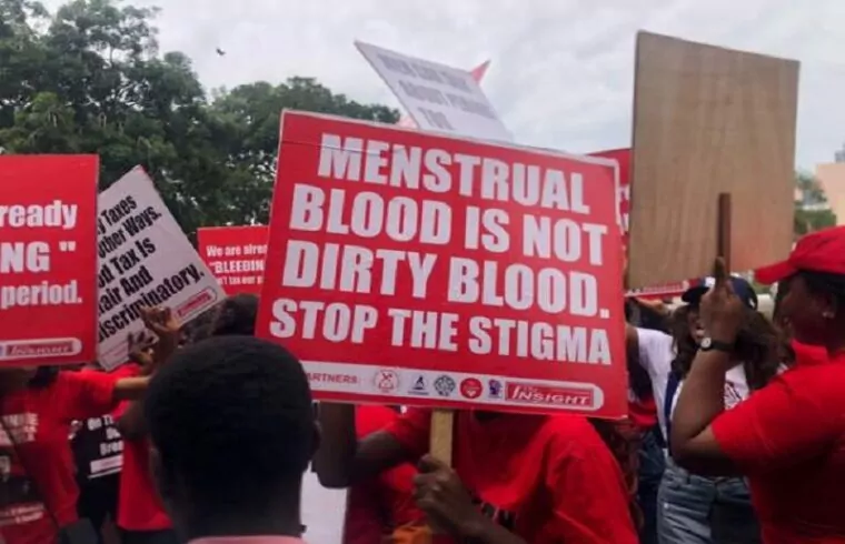 Protesters Disrupt Ghana Parliament Over Sanitary Pad Taxes