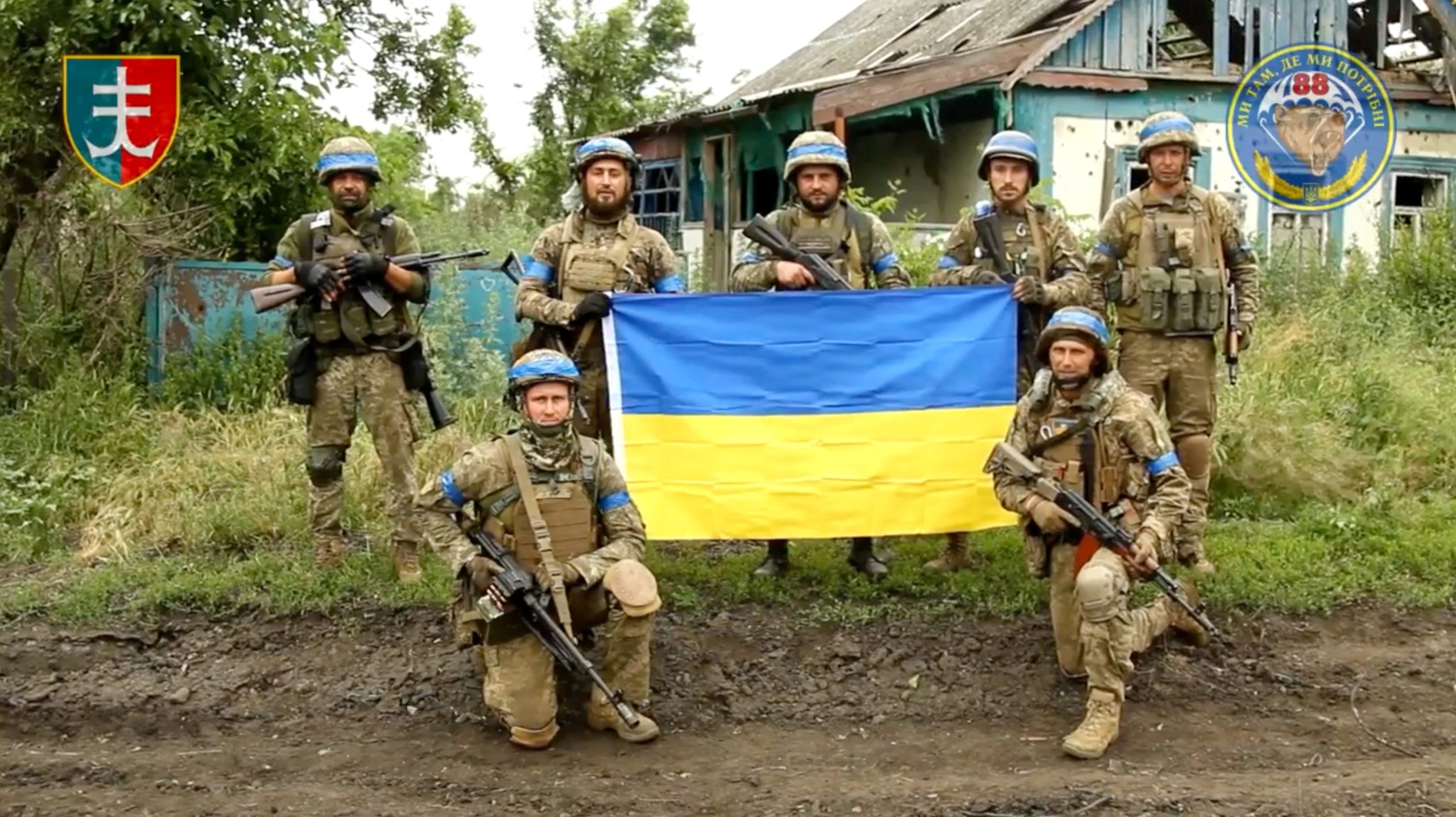 Ukraine Claims Recapture Of Villages In Counter Offensive Against Russia