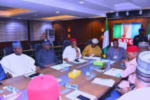 Fresh Cracks In APC, As National Chairman, Governors Disagree On New APC National Assembly’s Principal Officers