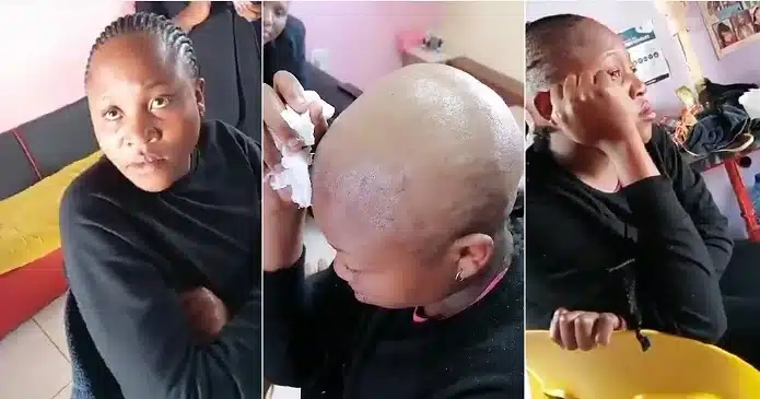 Hairdresser Shaves Hair Of Client Who Refused To Pay After Making Her Hair