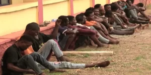 116 Cultists, Including 46 Girls, Arrested During Initiation Event in Ogun