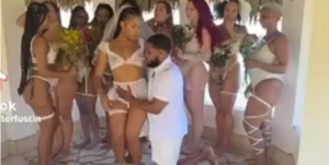 Man Causes A Stir As He Marries 10 Women In One Day