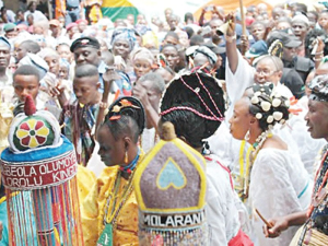 ditional Worshippers Celebrate Isese Cultural Day