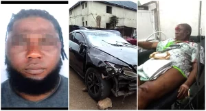 Suspected Drug Lord on the Run in Lagos, After Crushing NDLEA Operative with Car