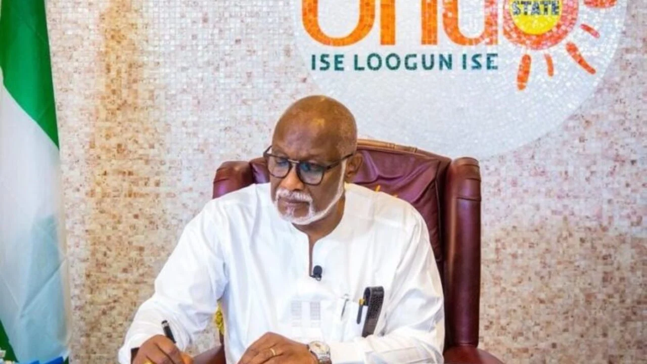 Governor Rotimi Akeredolu Sacks All Media Aides of His Deputy, Also Disbands His Press Crew