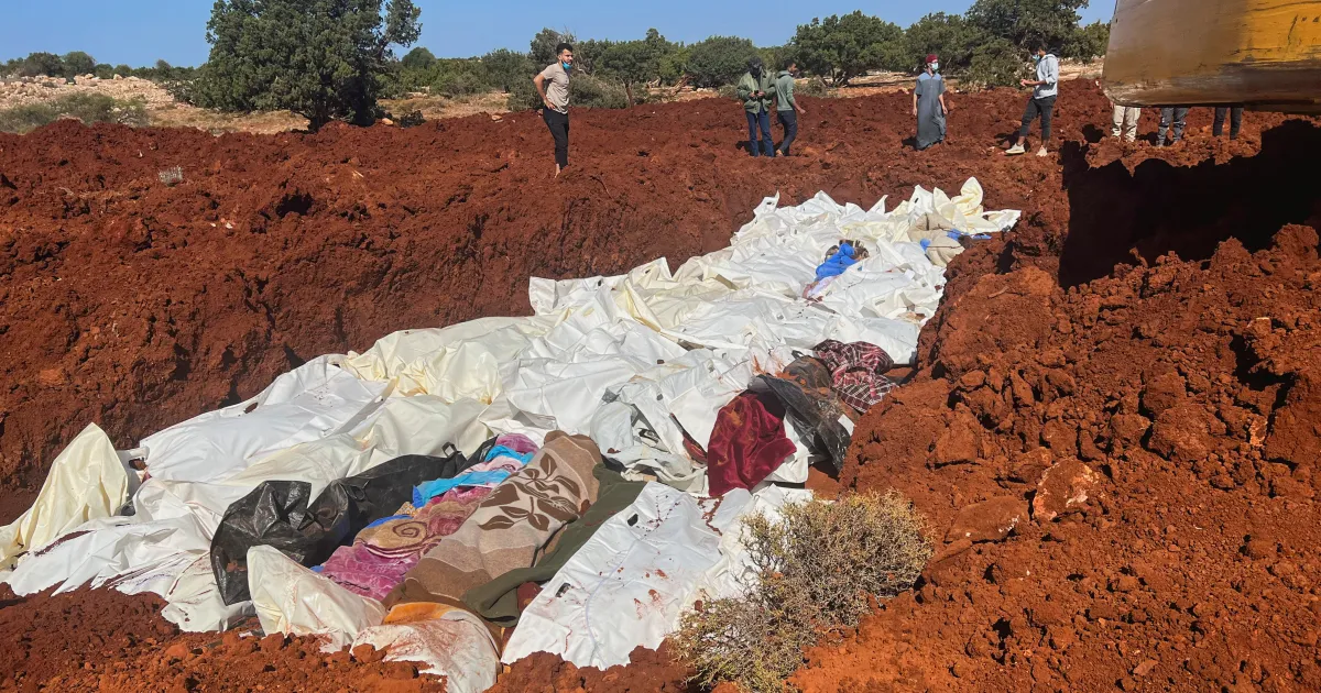 Libya Buries Its Dead in Mass Graves as Death Toll from Burst Dam Rises