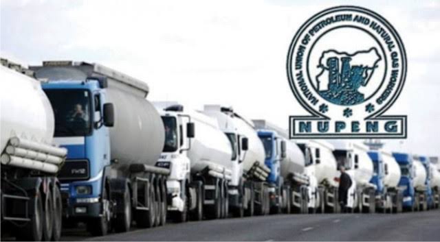 NUPENG Directs Tanker Drivers, LPG Retailers Petrol Stations Workers to Join NLC Strike