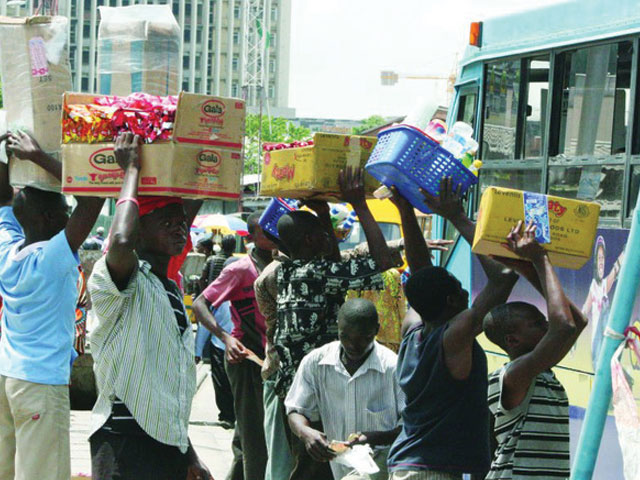 Special Task Force Begins Raid on Traders Displaying Wares on Walkways in Abeokuta
