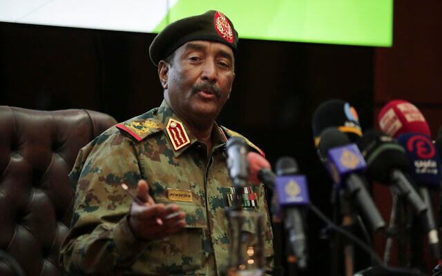 Sudan Army Chief Warns War Could Spill Over Into Other Countries