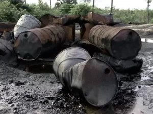 18 Burnt To Death Scooping Petrol at Illegal Refinery Site in Rivers