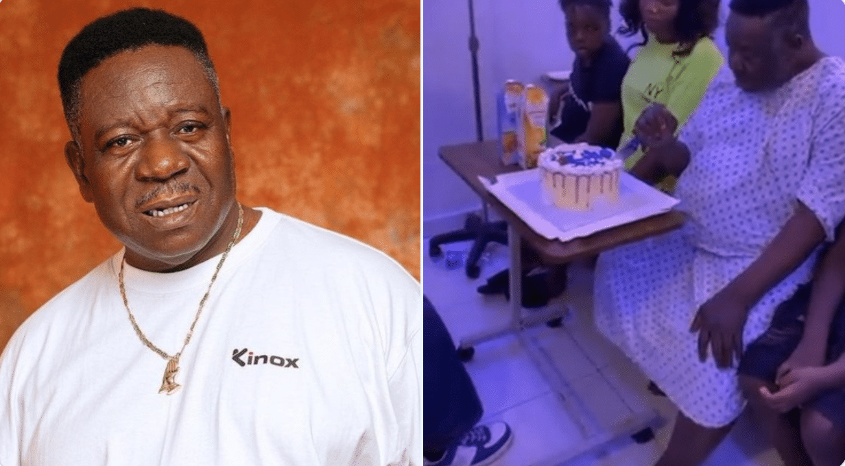 Nollywood Actor Mr. Ibu Marks His 62nd Birthday While Resting in a Hospital Bed