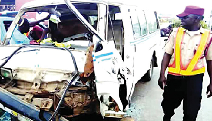 13 Persons Sustains Injuries in a Multiple Auto Crash on the Lagos-Ibadan Expressway