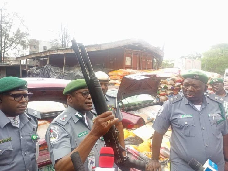 Customs Recovers a Large Amount of Ammunition in Ogun State