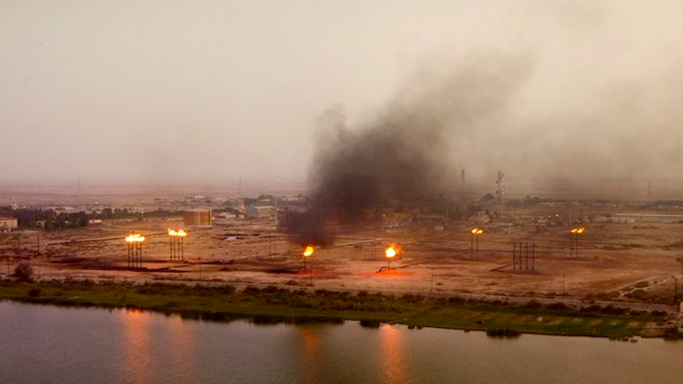Toxic Gas Pollutants Spreading in the Middle East