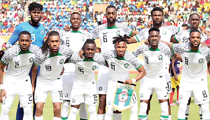 Super Eagles Finished 2023 in 42nd Position in The FIFA Men's Ranking