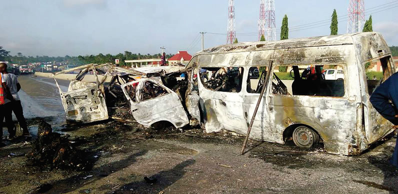 3 Die in an Auto Crash along Lagos-Ibadan Expressway