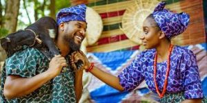 Actor Kunle Remi and Wife Tiwi Release Vintage Themed Pre-Wedding Photos