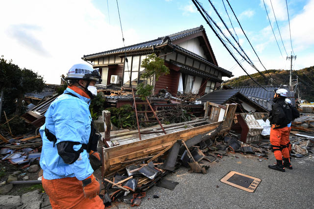 Death Toll In Japan Earthquake Hits 48, Thousands Trapped in Rubble