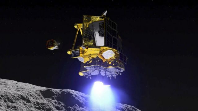 Japan Space Craft on The Moon Resume Mission After Shutdown Due to Power Supply Crisis