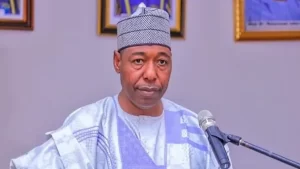 Zulum Orders Borno Council Chairmen to Sign Attendance Register Four Times Daily