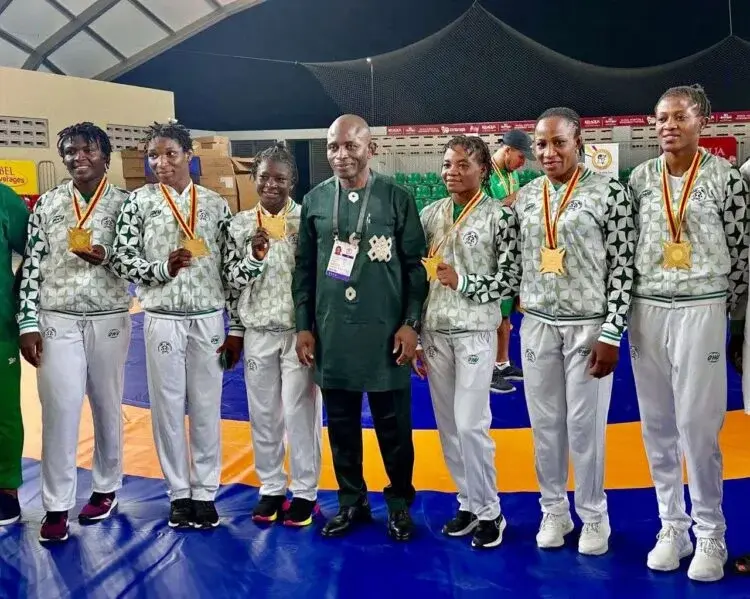 Nigerian Female Wrestlers Swept All Six Gold at African Games