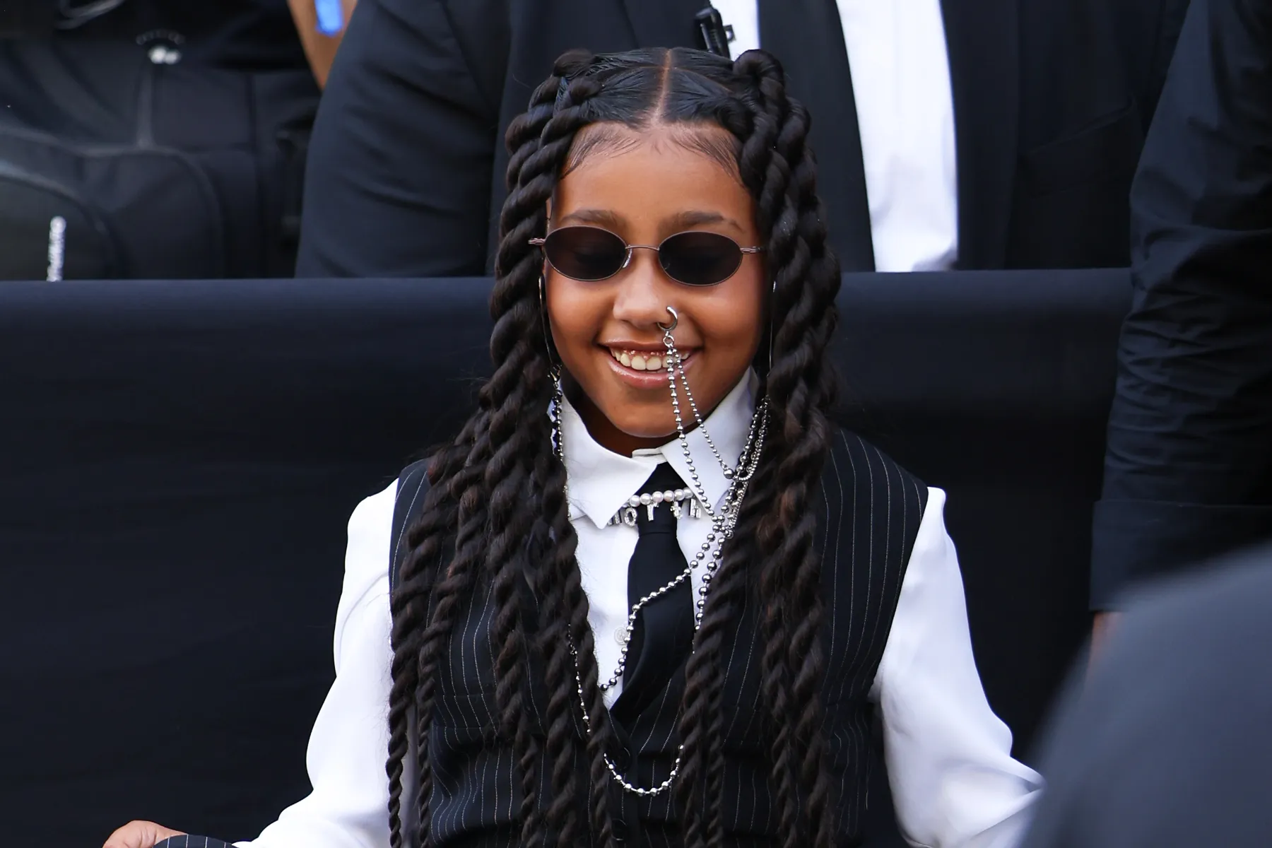 Kanye's 10-Year-Old Daughter Announces Debut Album 'Elementary School Dropout'